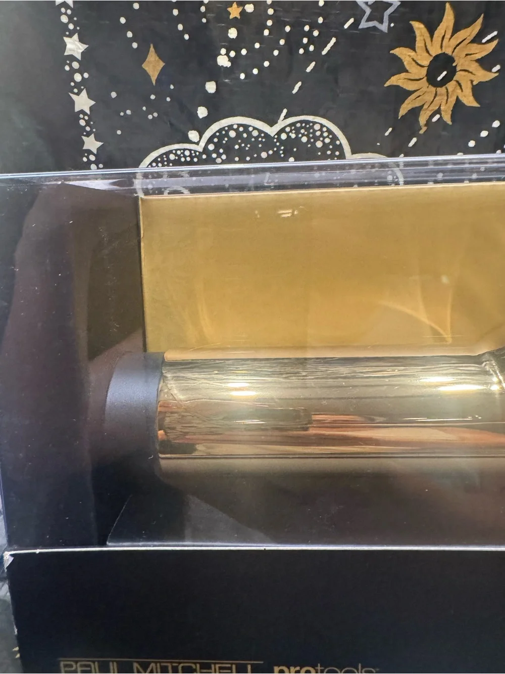 Paul Mitchell Gold Curling Iron - Gold/Black 1.5 inch barrel